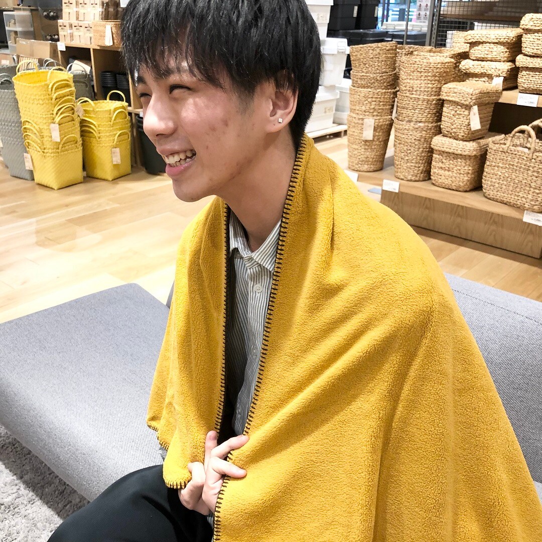 LICOPA鶴見】軽くてあたたかい、ブランケット｜ 無印良品